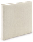 Album Cuadrado Hojas Blancas - Crudo Beige