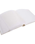 Album Cuadrado Hojas Blancas - Crudo Beige