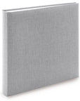 Album Cuadrado Hojas Blancas - Gris Claro