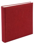 Album Cuadrado Hojas Blancas - Rojo