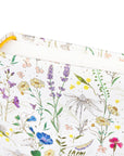 Album Cuadrado Hojas Blancas - Summer Meadow Florcitas Blanco