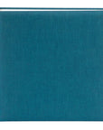 Album Cuadrado Hojas Blancas - Azul Piedra