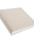 Album Cuadrado Hojas Blancas - Crudo Beige