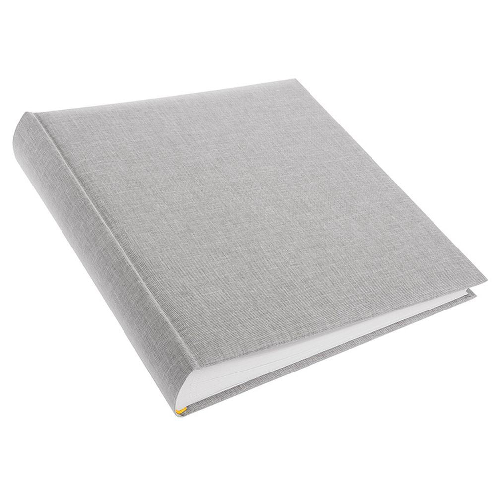 Album Cuadrado Hojas Blancas - Gris Claro