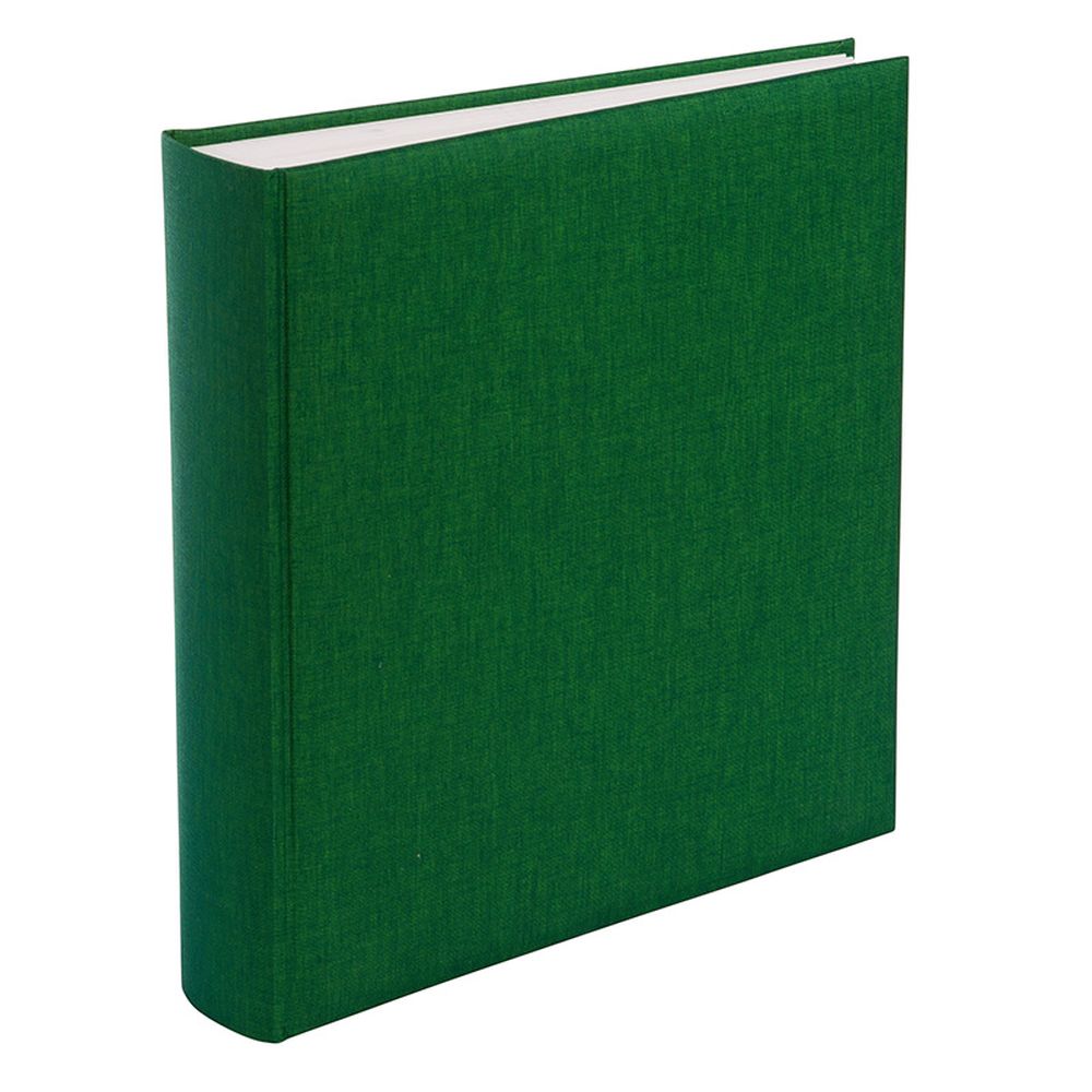 Album Cuadrado Hojas Blancas - Verde Oscuro