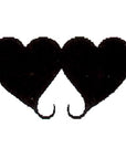 Sello Alfil - 2 Corazones Llenos