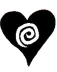Sello Alfil - Corazón con Espiral
