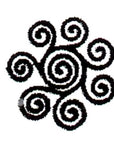 Sello Alfil - Flor de Espirales