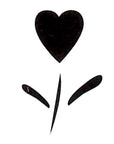 Sello Alfil - Tulipa con Corazón