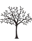 Sello Flor de Lis - Árbol 2 (con Hojas)