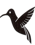 Sello Flor de Lis - Colibrí