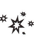 Sello Flor de Lis - Estrellas