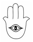 Sello Flor de Lis - Mano Hamsa