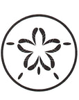 Sello Flor de Lis - Sand Dollar