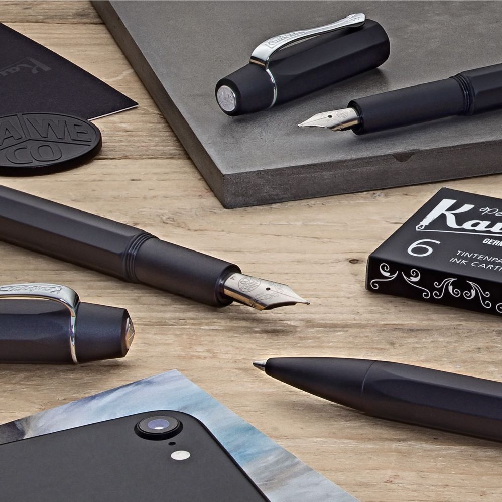 Pluma Fuente Original 060 Negro (Black Chrome)