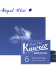 Repuesto Pluma Fuente (6 Cartuchos) Kaweco