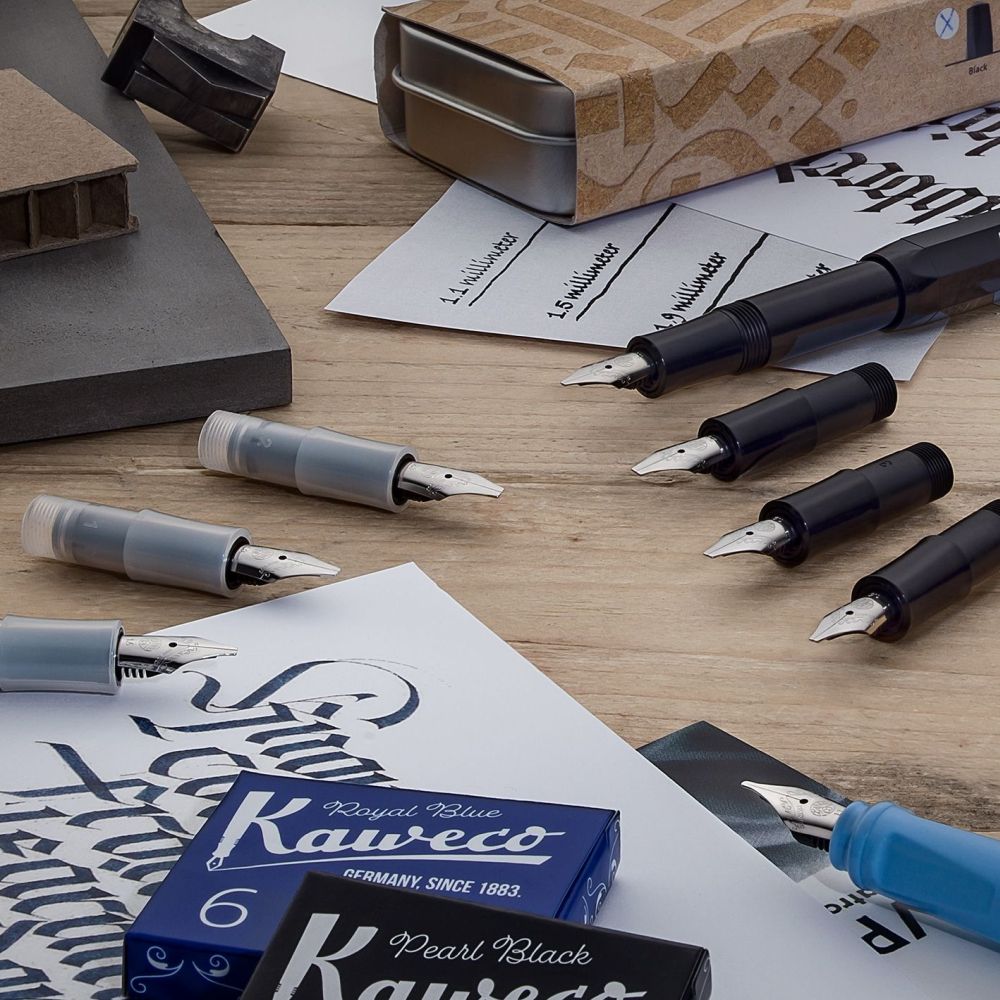 Set Caligrafía Sport L - Skyline Negro