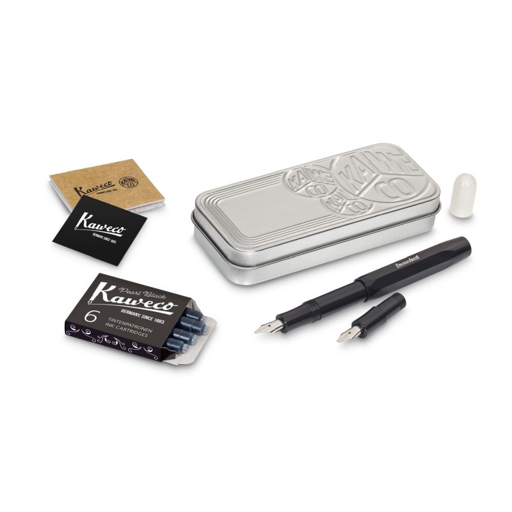 Set Caligrafía Sport S - Skyline Negro