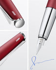Pluma Fuente Studio Rojo Royal Red Matt Ed. Especial (F)