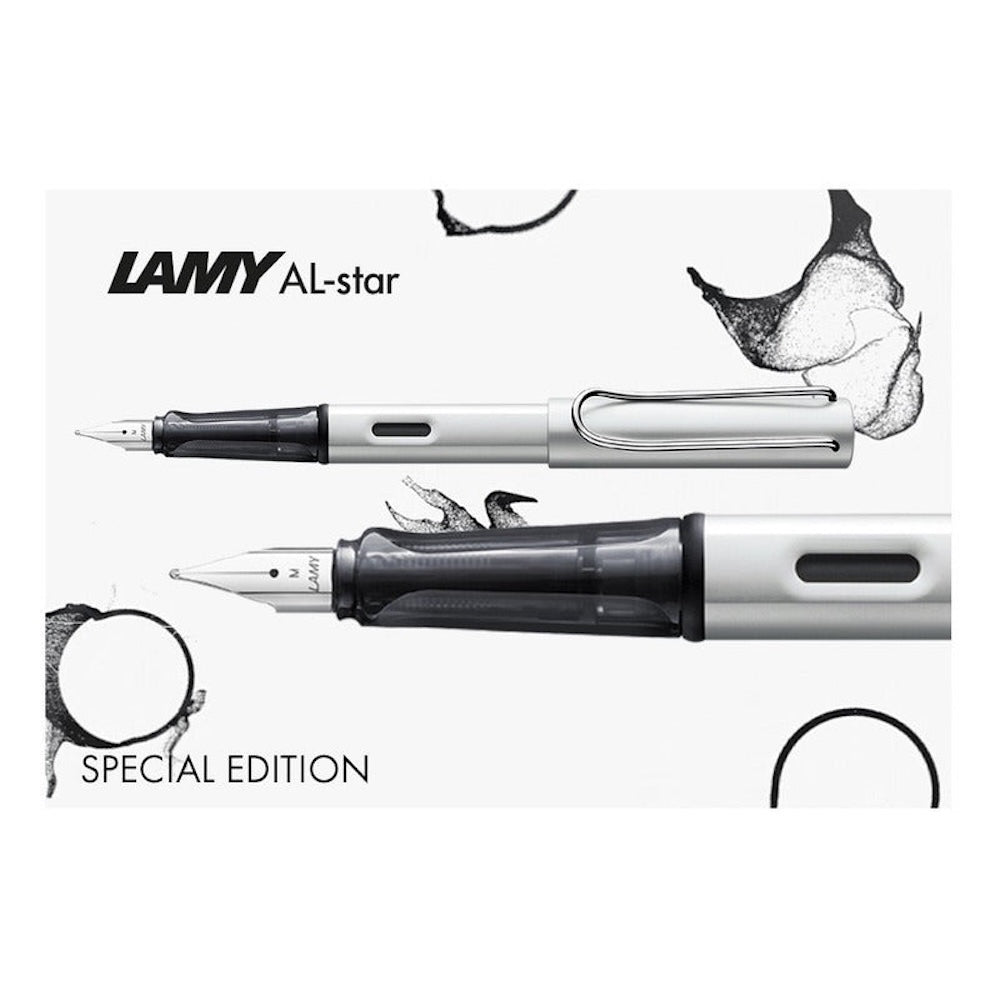 Pluma Fuente AL-Star Whitesilver Ed. Especial