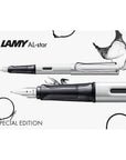 Pluma Fuente AL-Star Whitesilver Ed. Especial