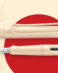 Pluma Fuente Safari Crema Ed. Especial