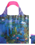 Bolsa Tela - Water Lillies - Claude Monet (Neon Pink)