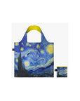Bolsa Tela - La Noche Estrellada (Neon Yellow) - Vincent van Gogh