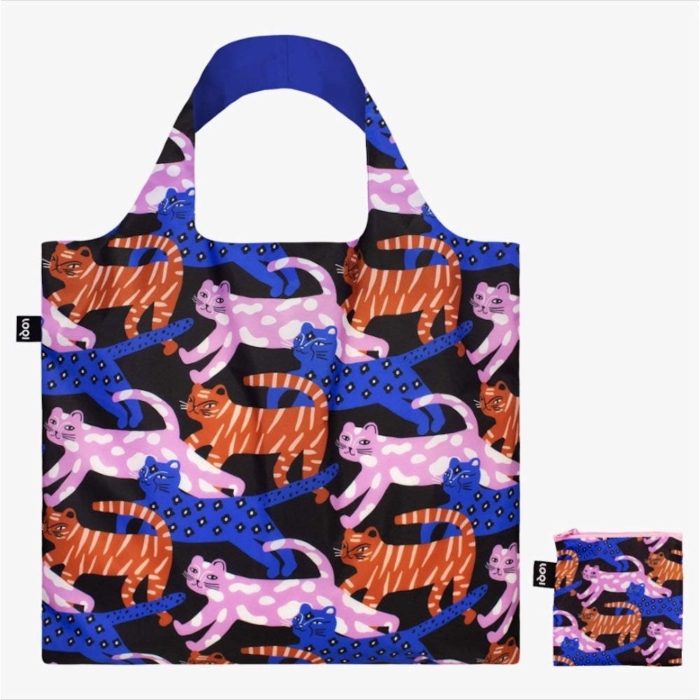Bolsa Tela - Glitter Power Cats