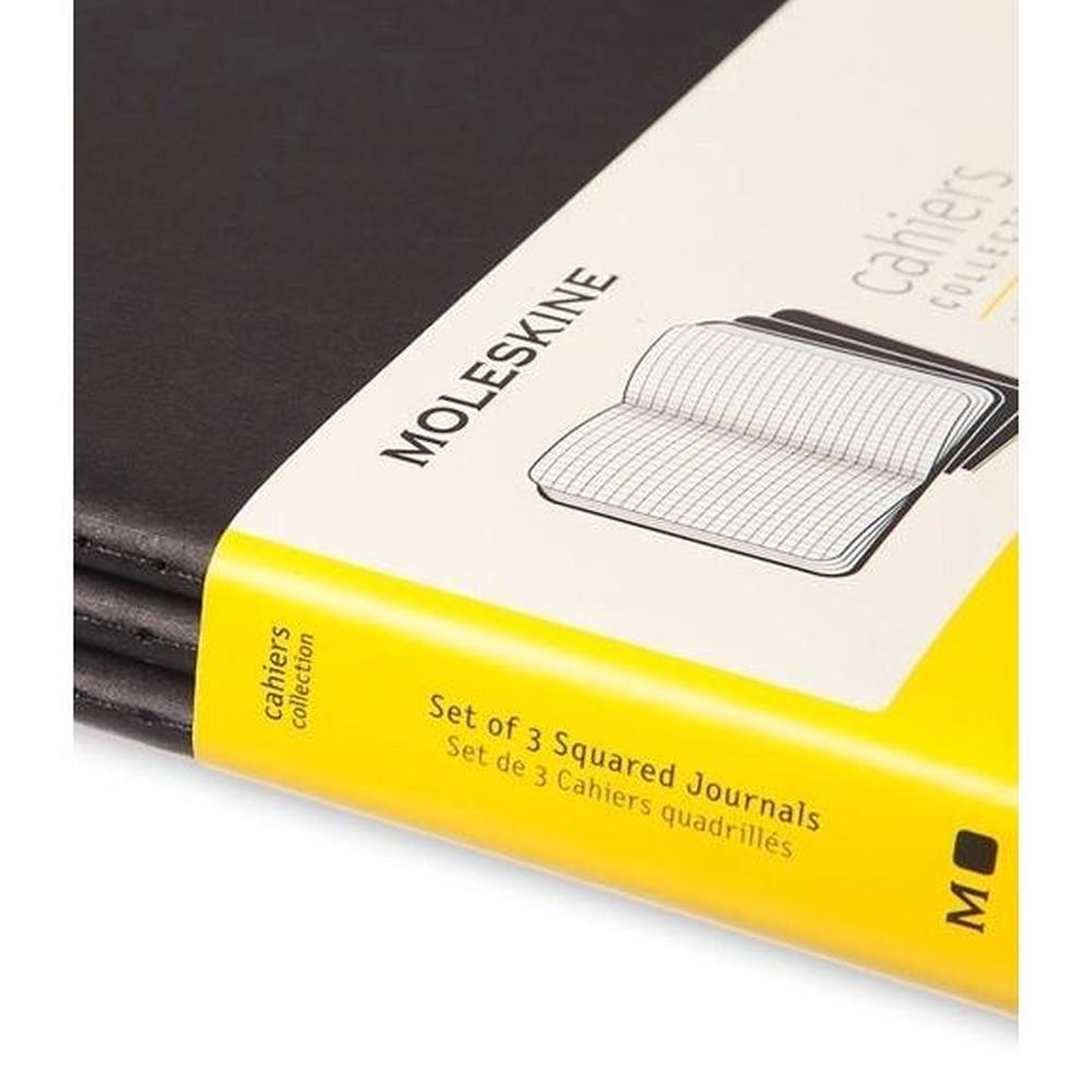Set Libretas Cahier - Large Negro