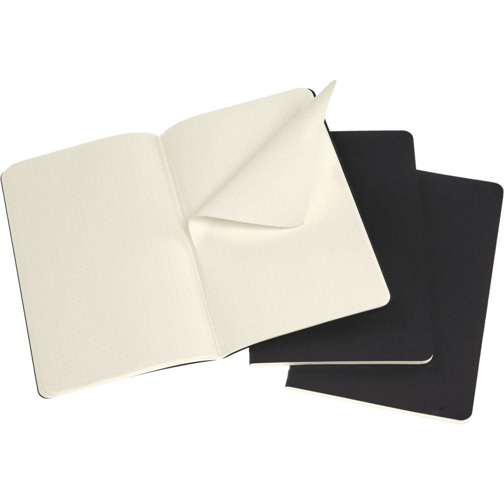Set Libretas Cahier - Large Negro