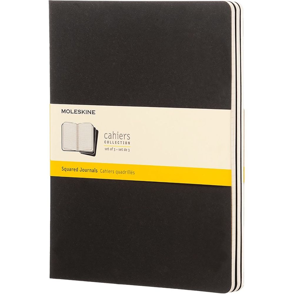 Set Libretas Cahier - Extra Large Negro