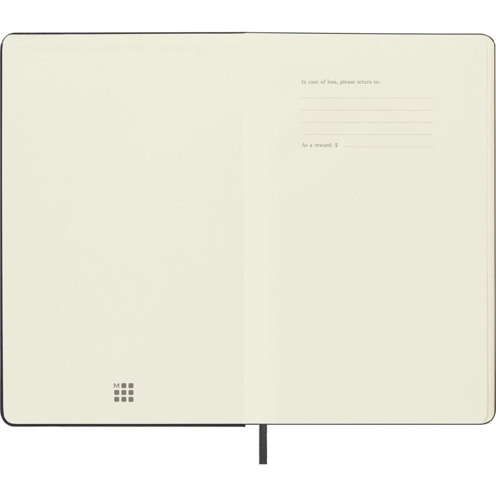 Libreta Clásica - Large Negra