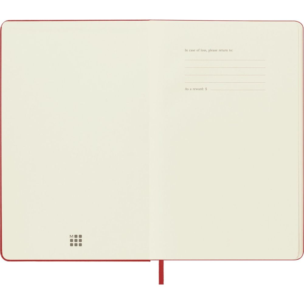 Libreta Clásica - Large Roja