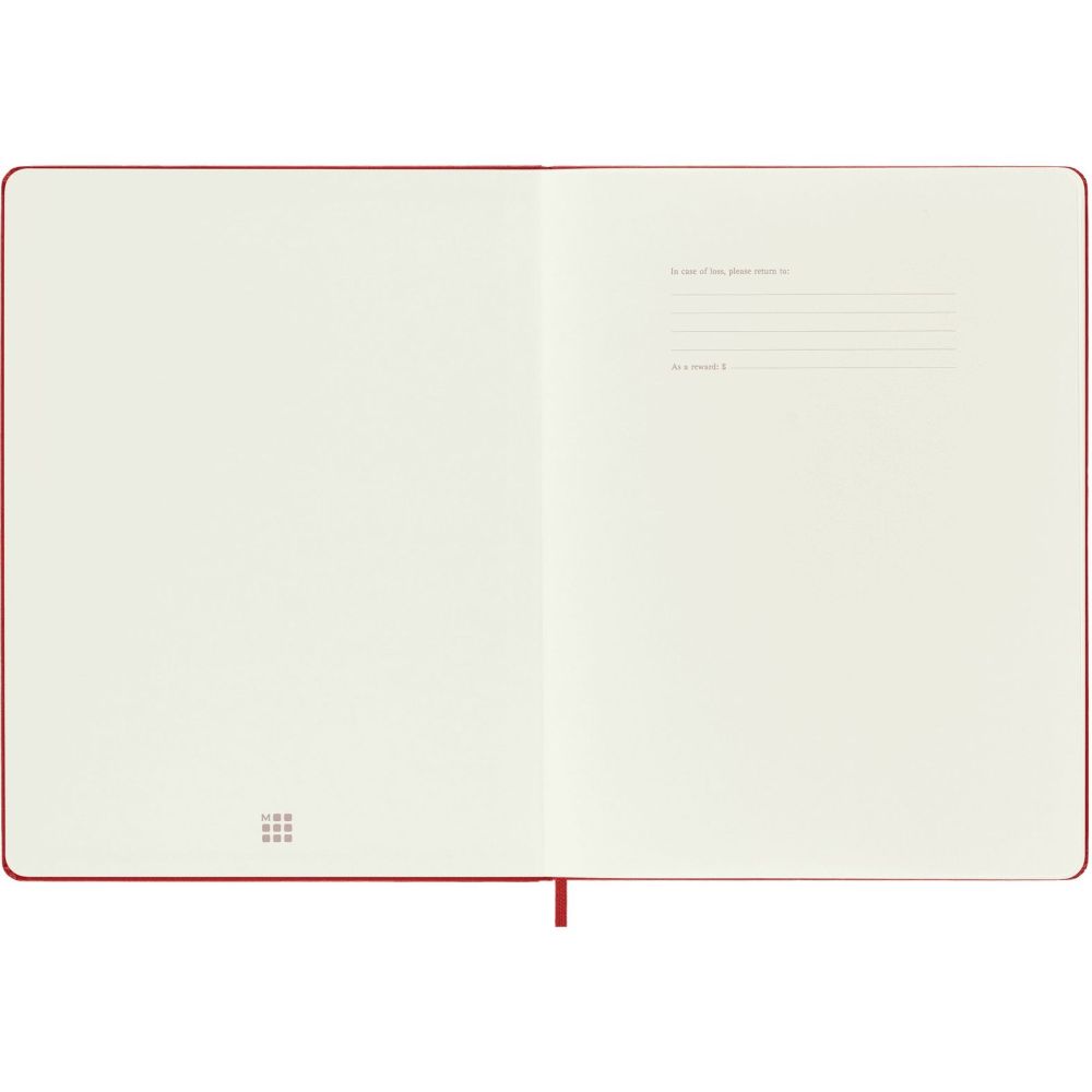 Libreta Clásica - Extra Large Roja