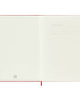 Libreta Clásica - Extra Large Roja
