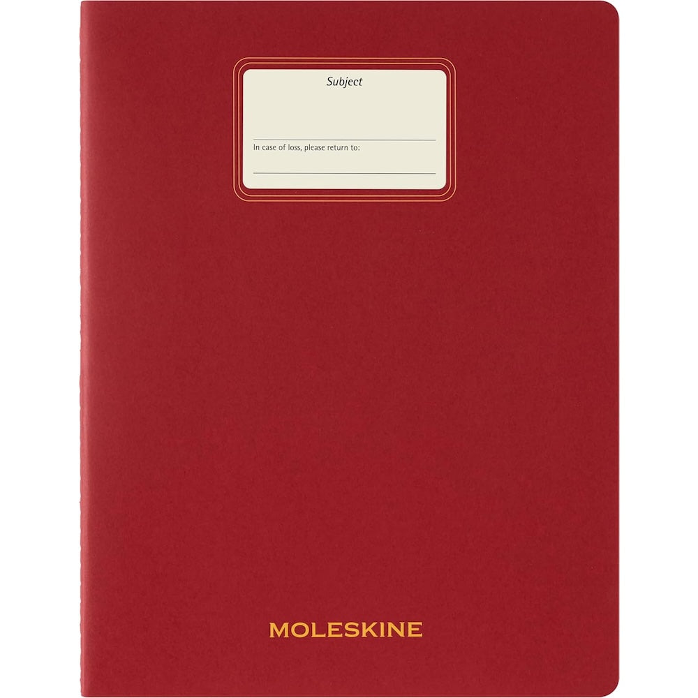 Libreta Cahier Student - Roja - Composición