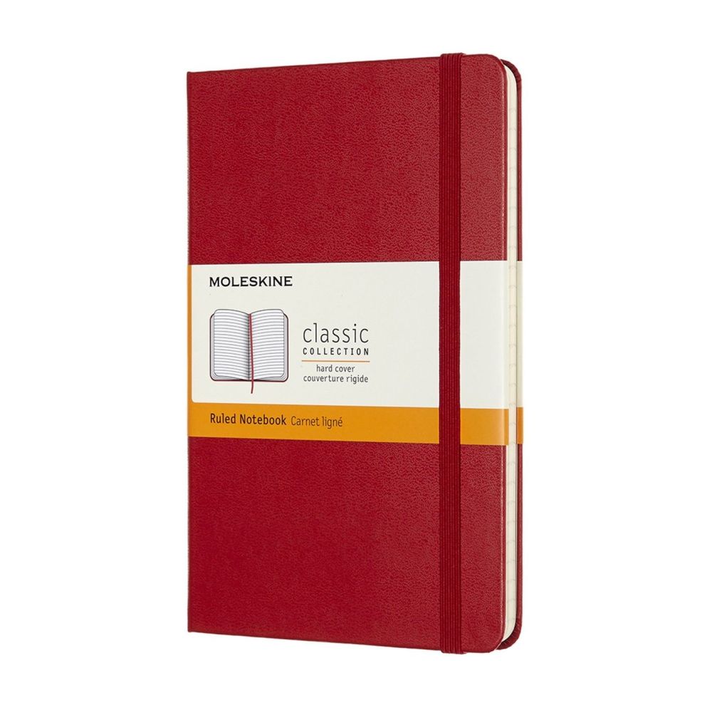 Libreta Clásica Large - Roja - Composición