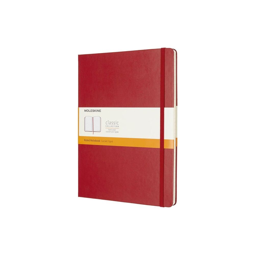 Libreta Clásica Extra Large - Roja - Composición