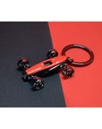 Llavero - Auto Carrera Rojo