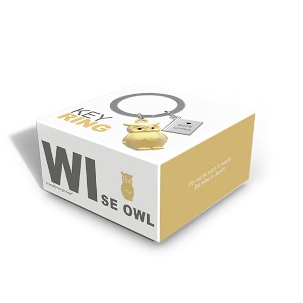 Llavero - Búho Dorado