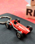 Llavero - Auto Carrera Rojo (Movible)