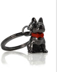 Llavero - Bulldog Negro