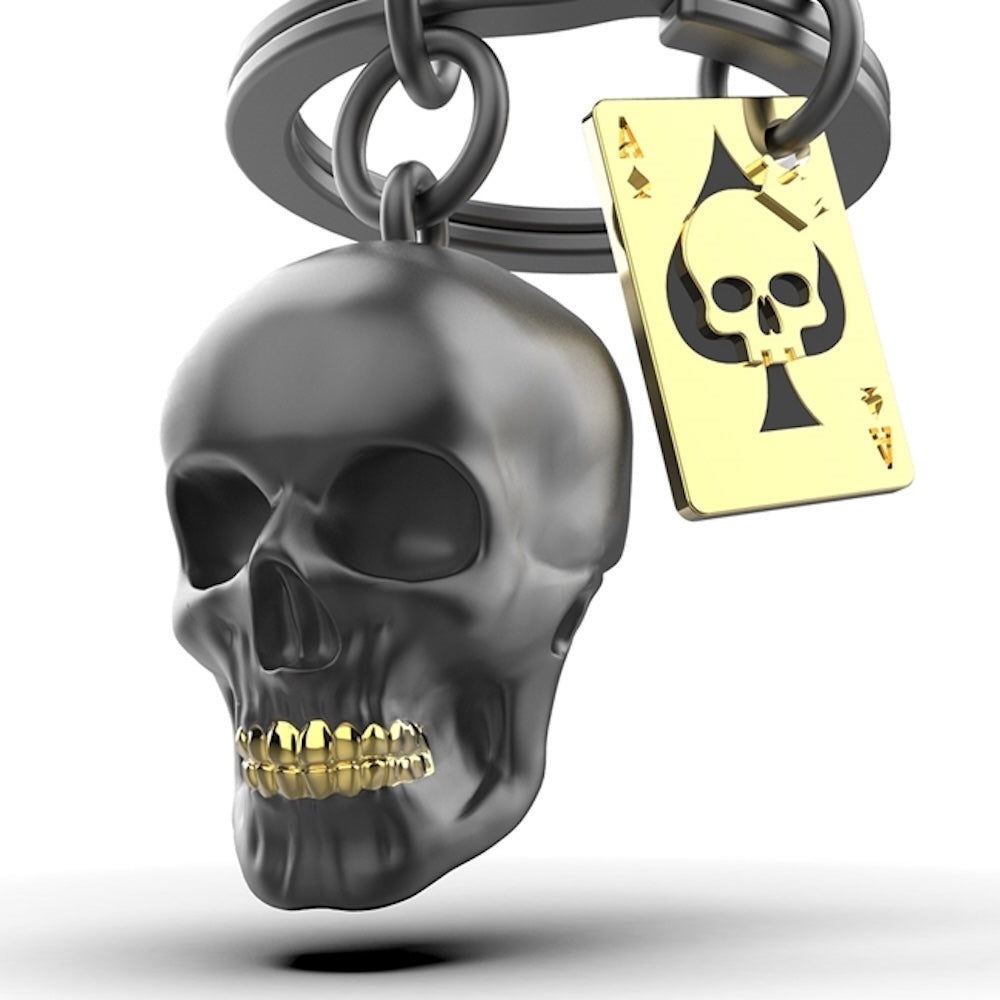 Llavero - Calavera Negra