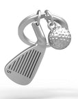 Llavero - Club de Golf Plateado