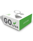 Llavero - Club de Golf Plateado