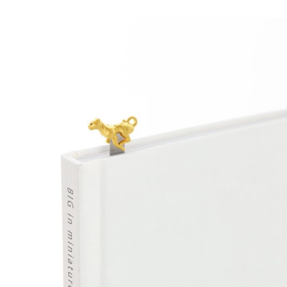 Marcapáginas - Leopardo Dorado