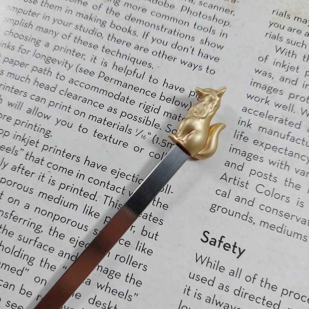 Marcapáginas - Zorro Dorado