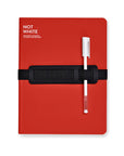 Libreta Not White L - Rojo