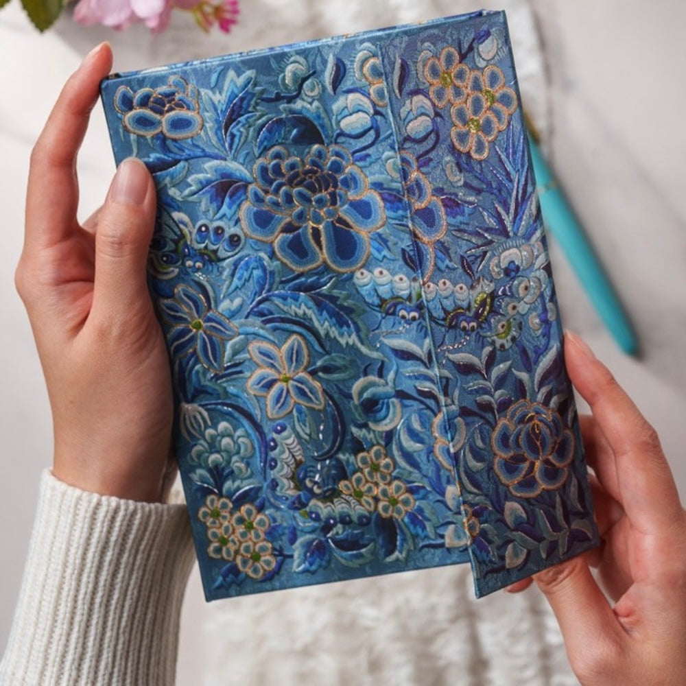 Libreta Midi Tapa Dura - Hanfu: Blue Willow